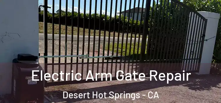 Electric Arm Gate Repair Desert Hot Springs - CA